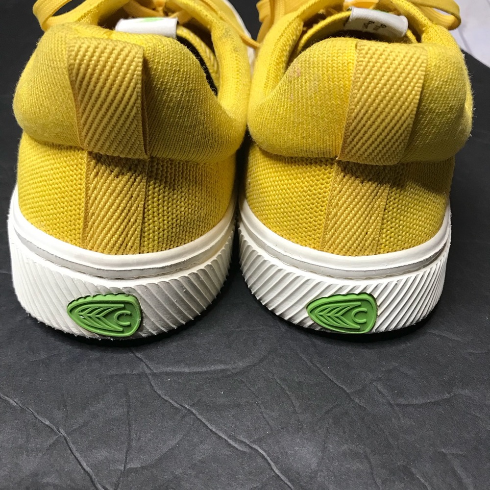 CARIUMA Ibi Sun Yellow Low Knit Sneakers Unisex Size 10.5(men) and 12(women) - Picture 5 of 12